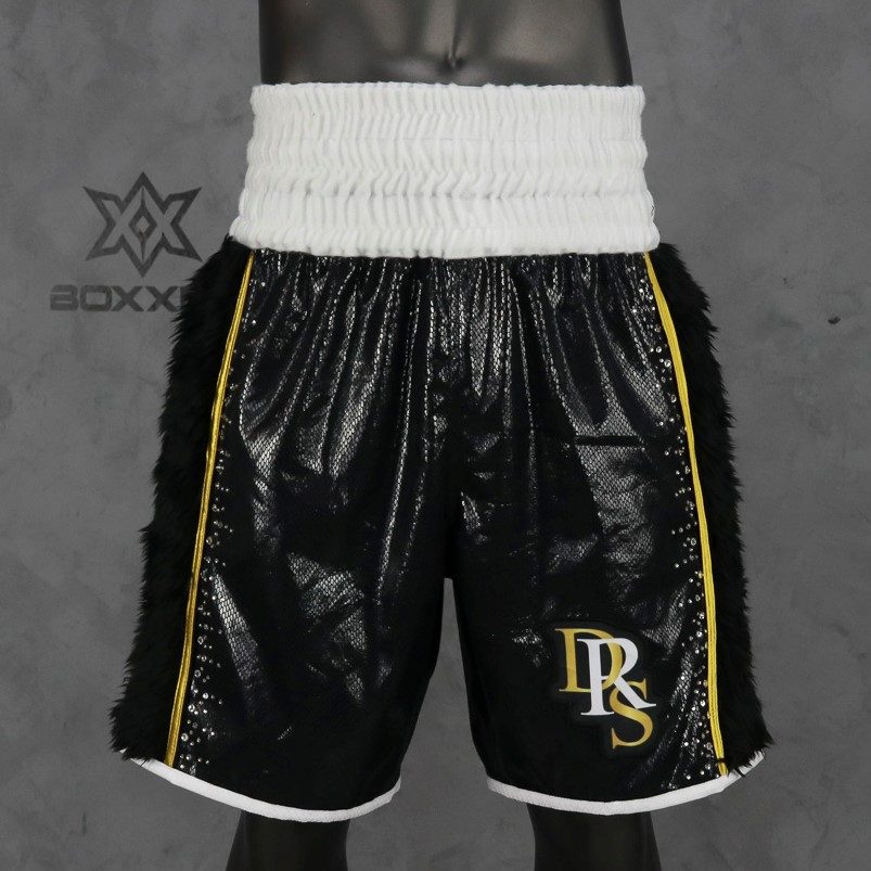 Side Stripe BX  Pierre Custom Boxing Shorts & Trunks