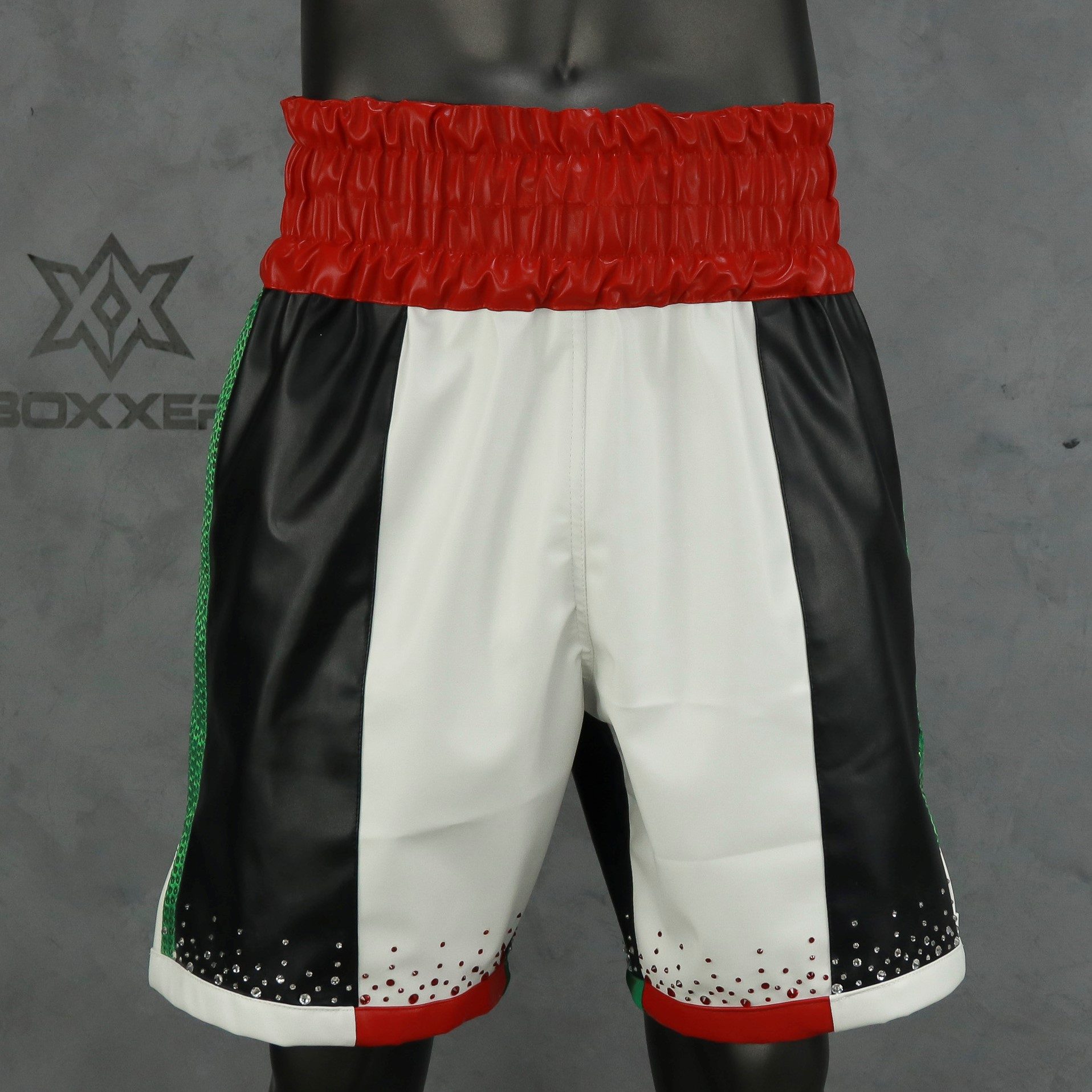 All Mayweather BX Juniel Custom Boxing Shorts & Trunks