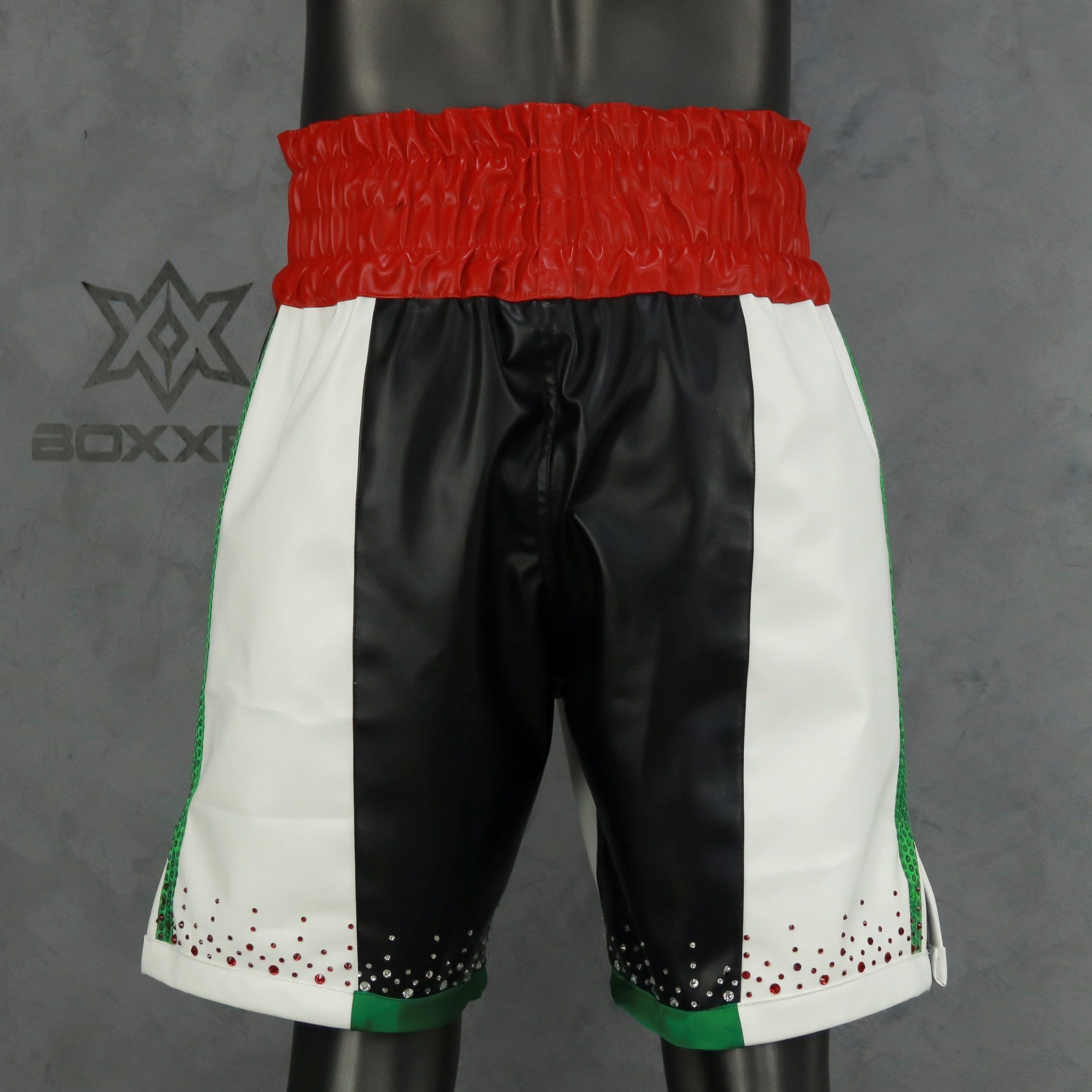 All Mayweather BX Juniel Custom Boxing Shorts & Trunks