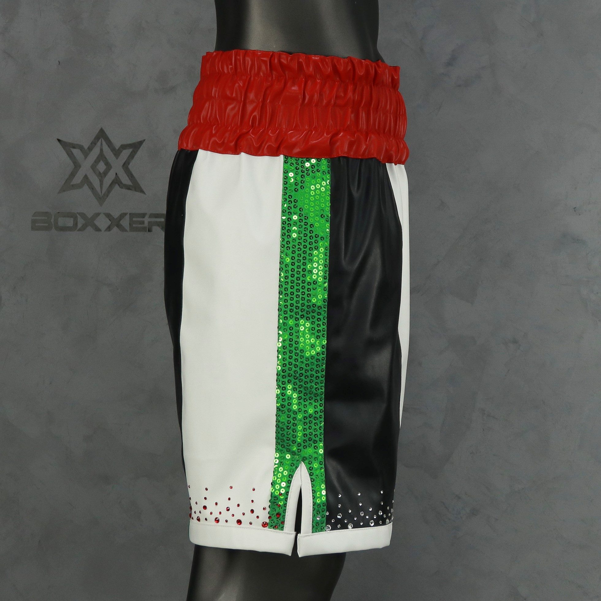 All Mayweather BX Juniel Custom Boxing Shorts & Trunks