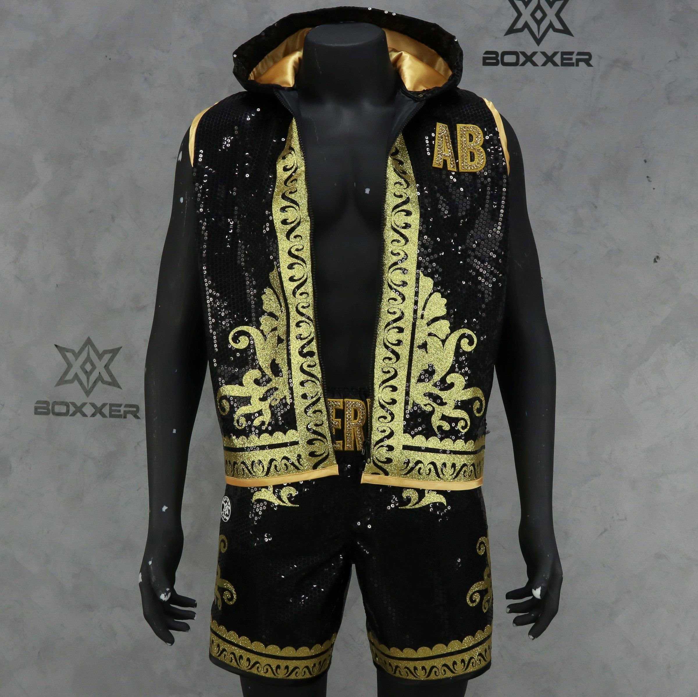 GGG BX (Boxxerworld Elite) Abraham Custom Boxing Shorts & Trunks