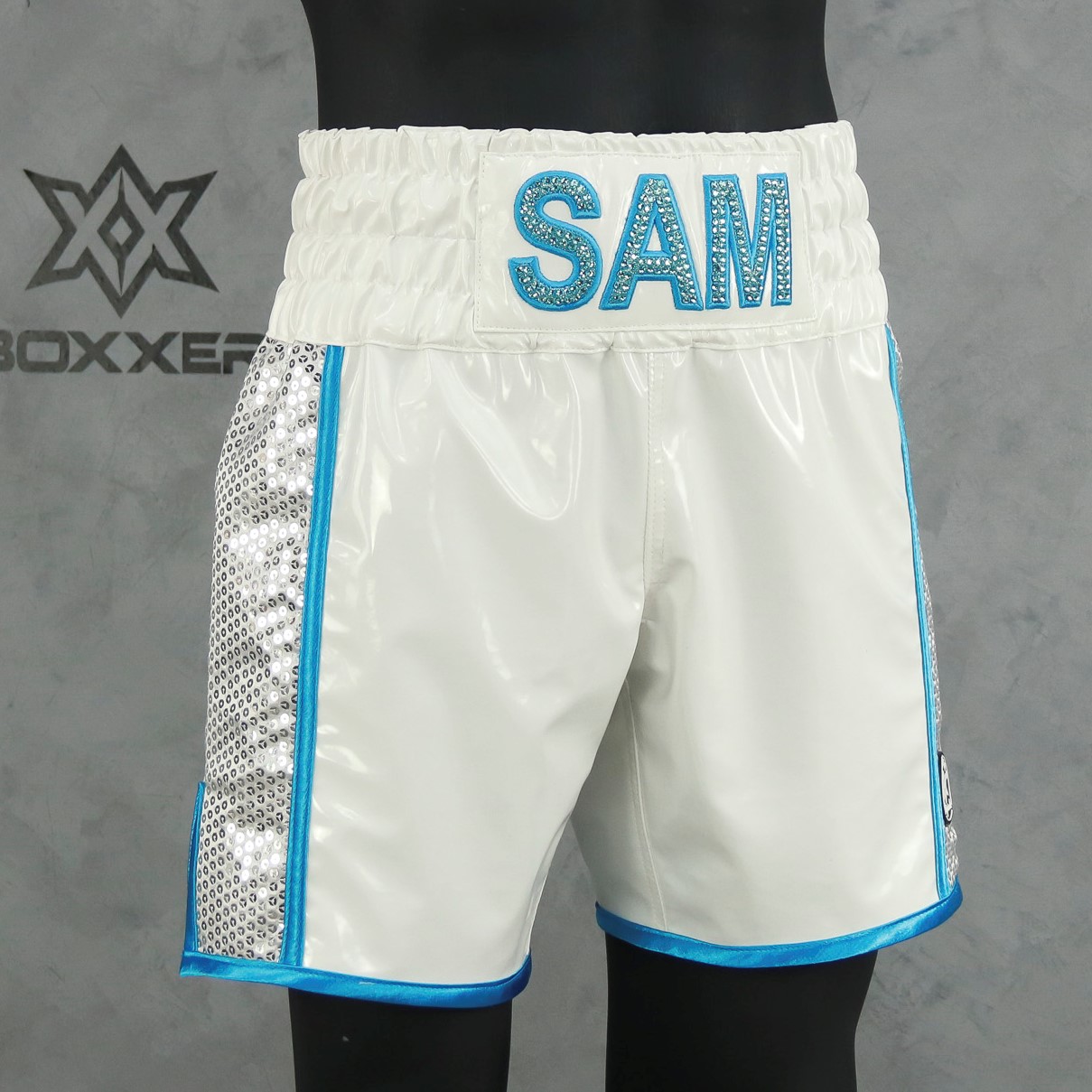 Side Stripe BX  Freda  Custom Boxing Shorts & Trunks