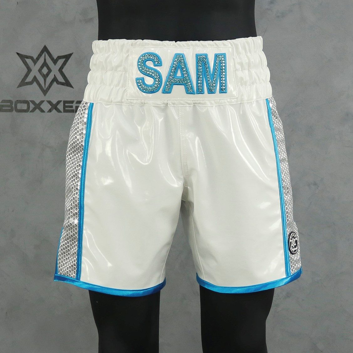 Side Stripe BX  Freda  Custom Boxing Shorts & Trunks