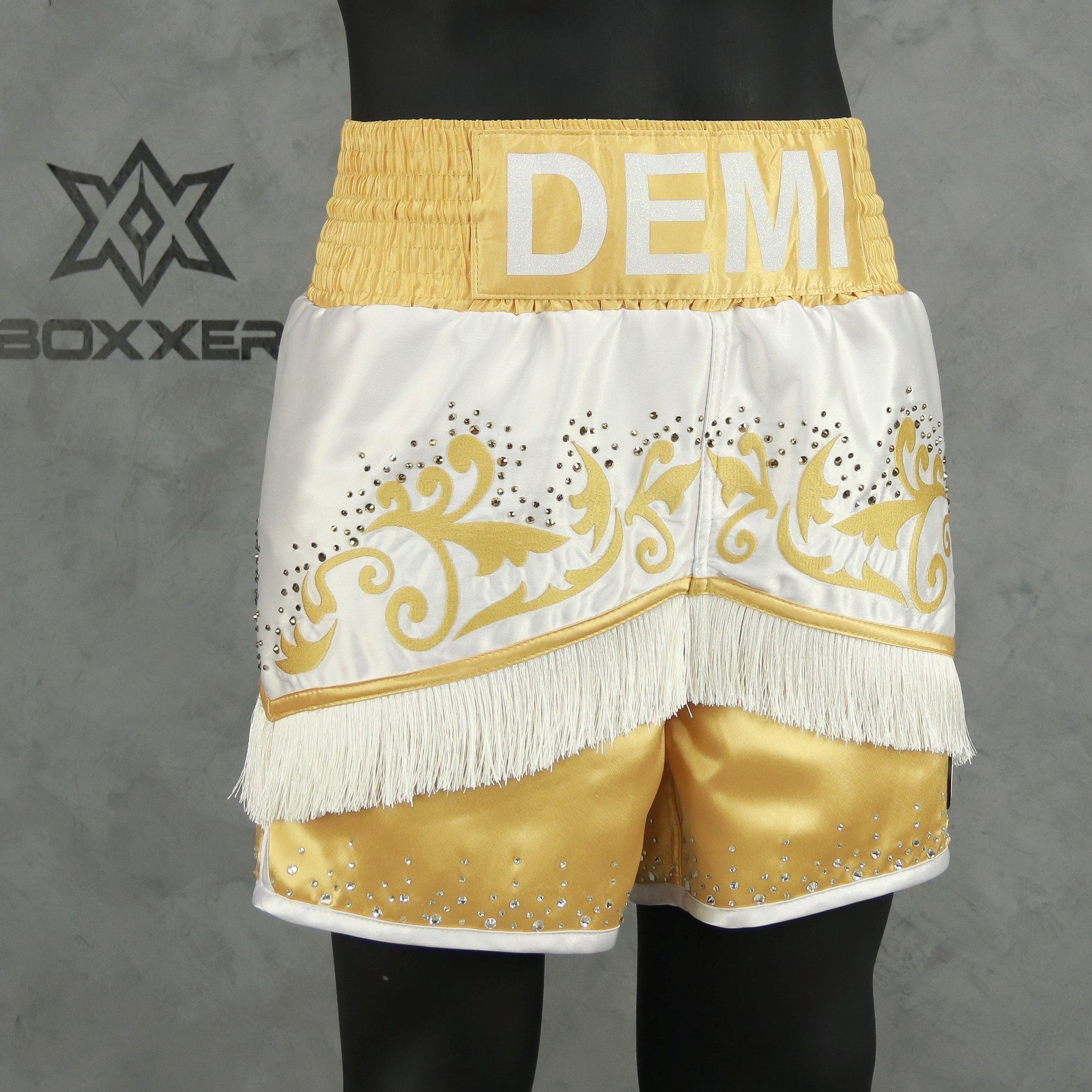 Wild West Bx Wayne Custom Boxing Shorts & Trunks