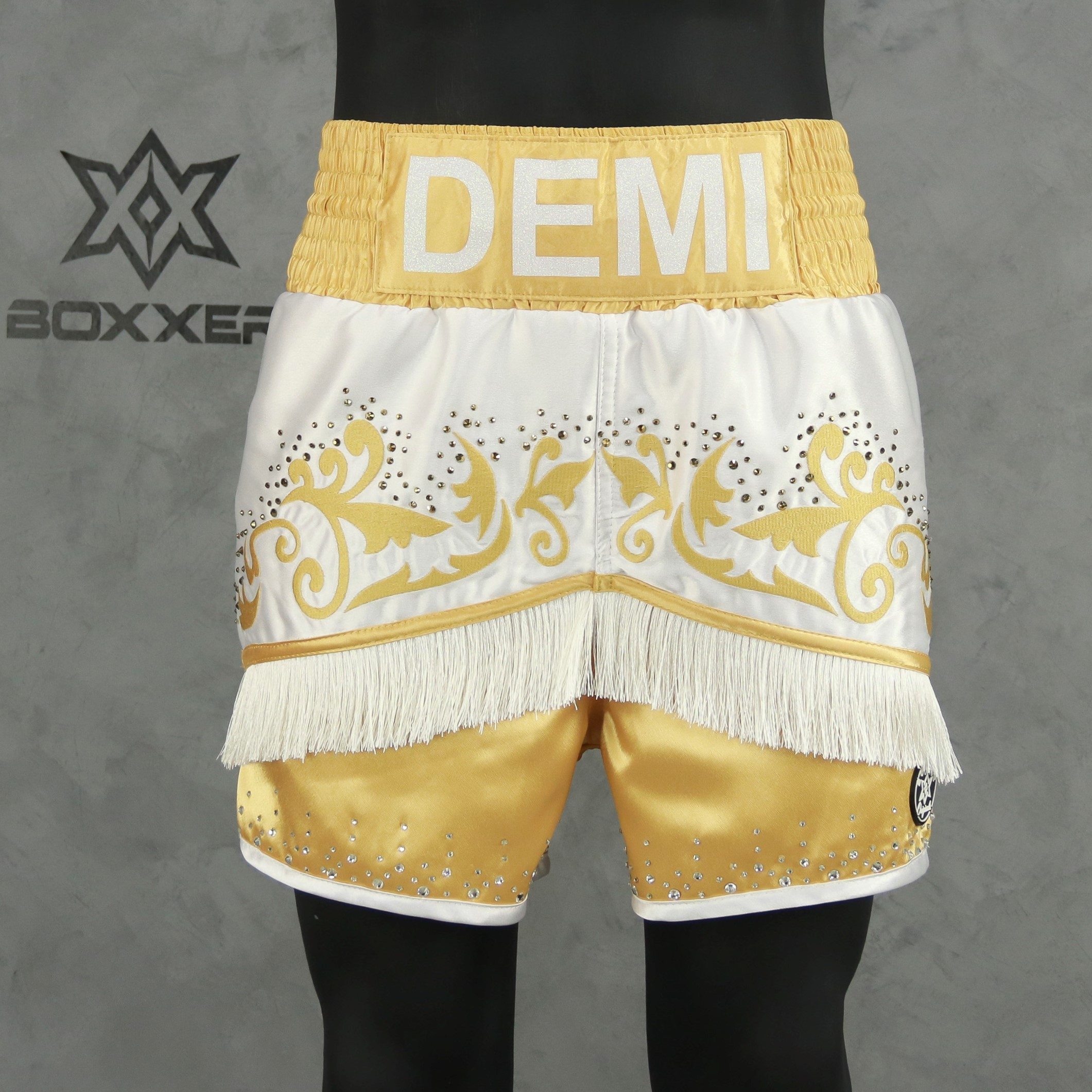 Wild West Bx Wayne Custom Boxing Shorts & Trunks
