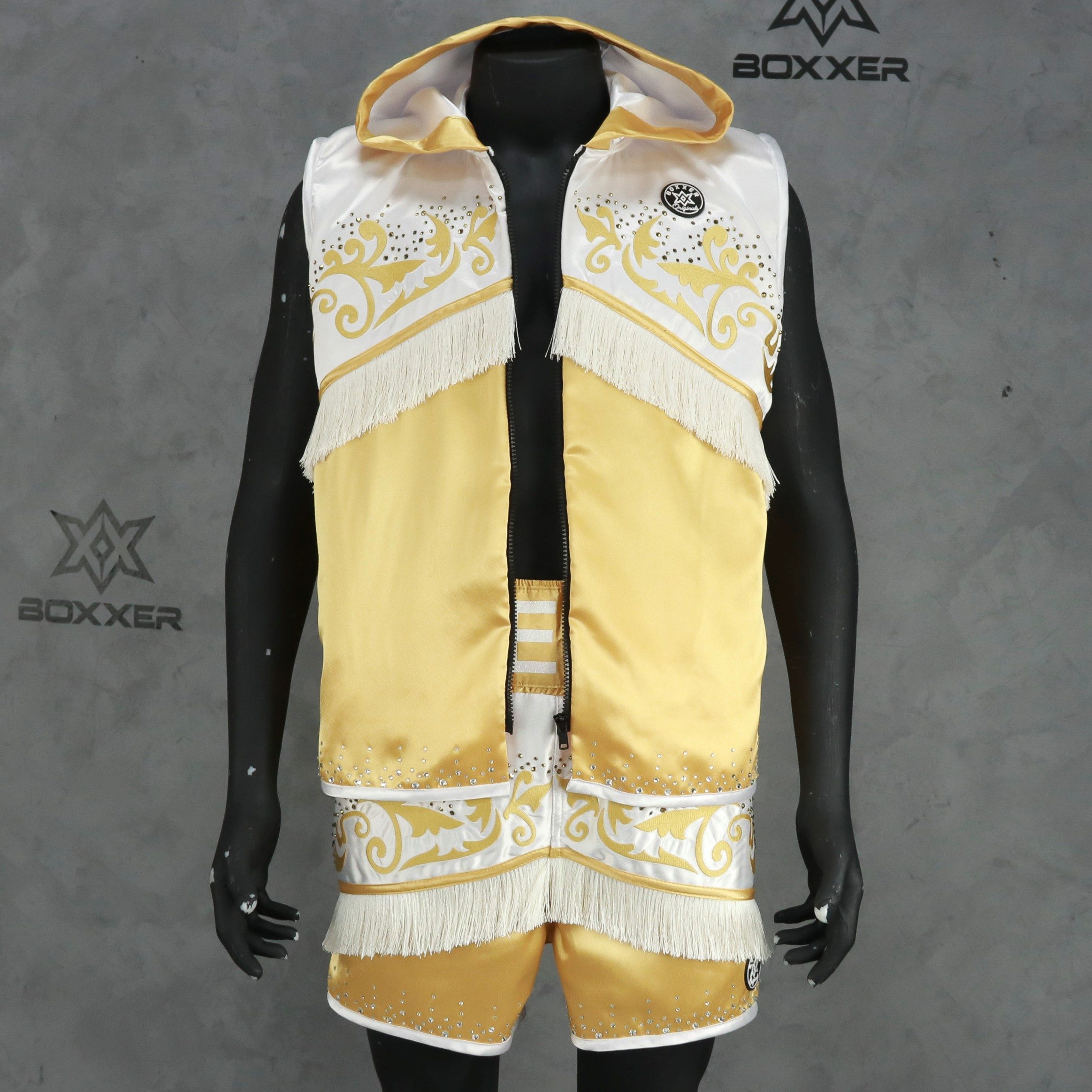 Wild West Bx Wayne Custom Boxing Shorts & Trunks