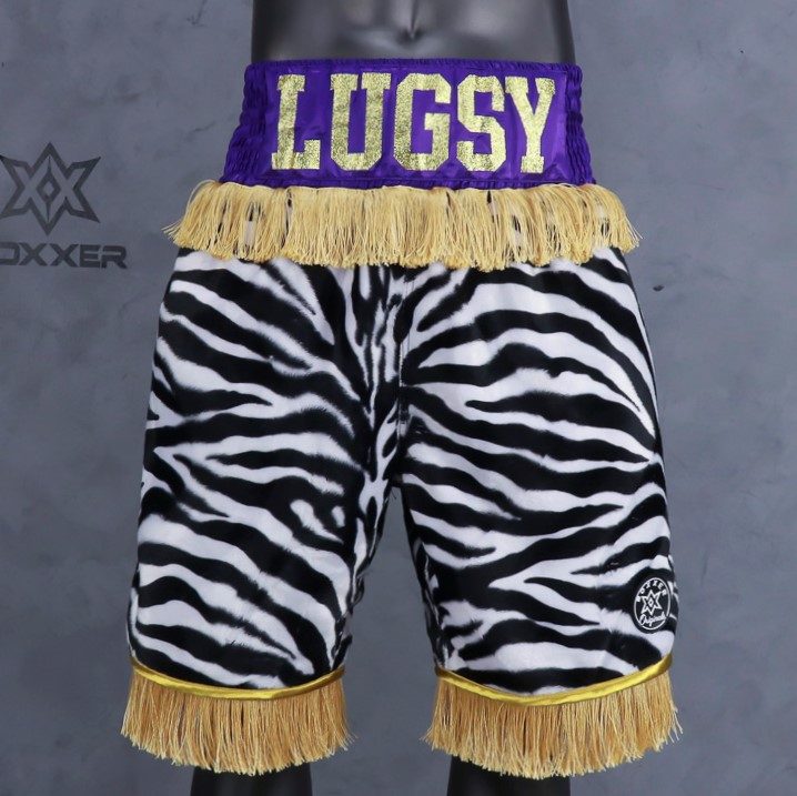 Classic BX Old Aaron Charlesworth Custom Boxing Shorts & Trunks