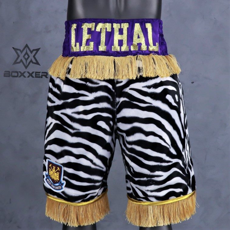 Classic BX Old Aaron Charlesworth Custom Boxing Shorts & Trunks