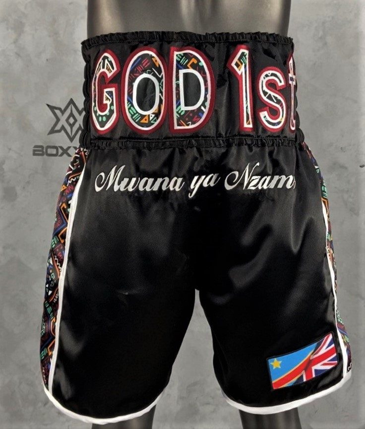 Side Stripe BX  Jeamie Custom Boxing Shorts & Trunks