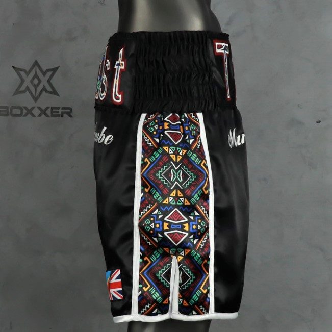 Side Stripe BX  Jeamie Custom Boxing Shorts & Trunks