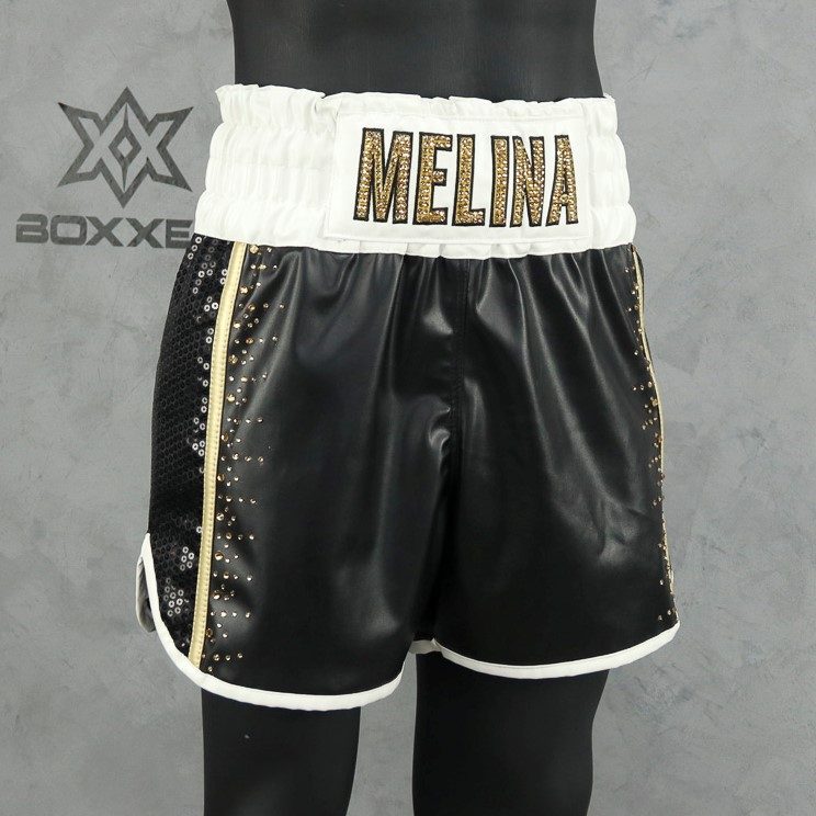 Side Stripe BX  Ainaoui  Custom Boxing Shorts & Trunks