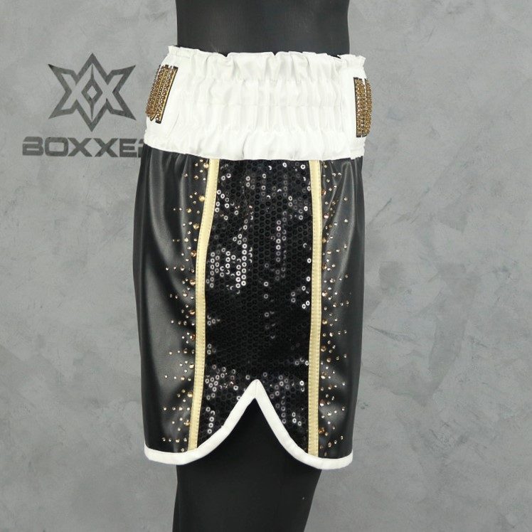 Side Stripe BX  Ainaoui  Custom Boxing Shorts & Trunks
