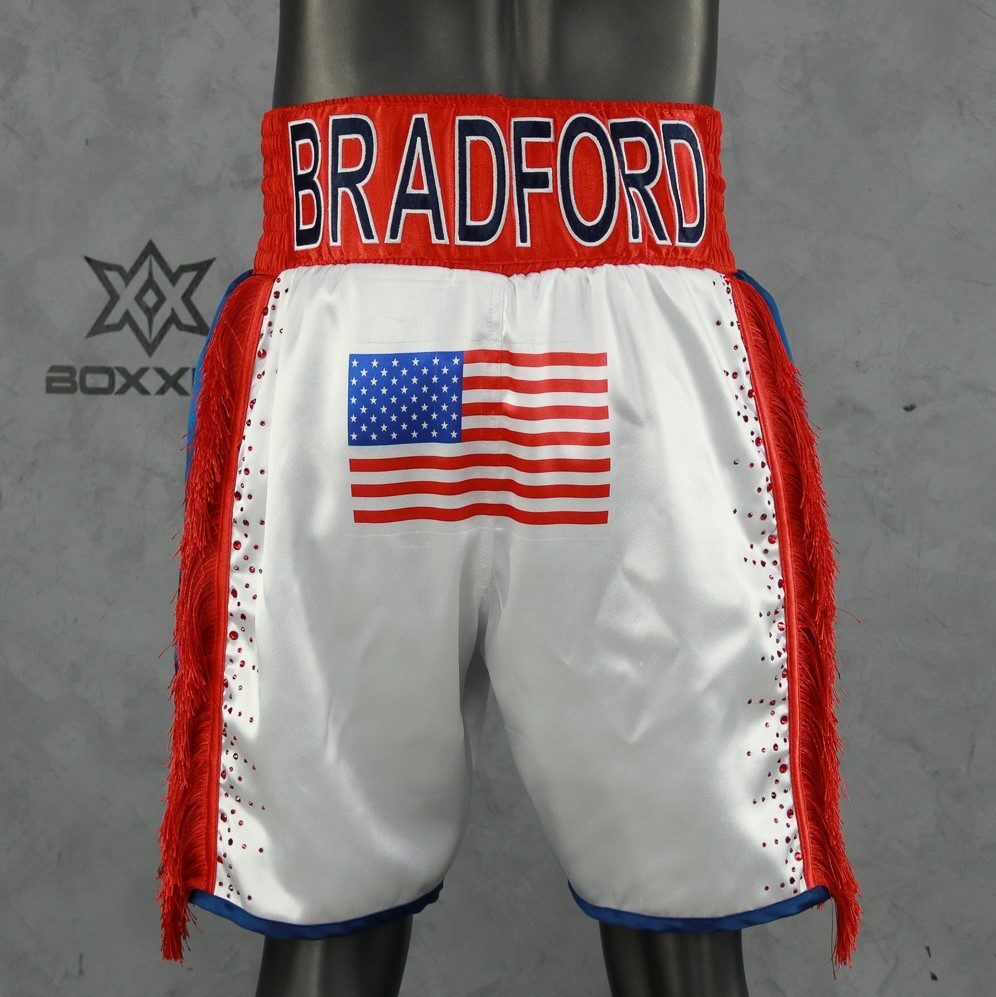 Side Stripe BX  Trenton Custom Boxing Shorts & Trunks