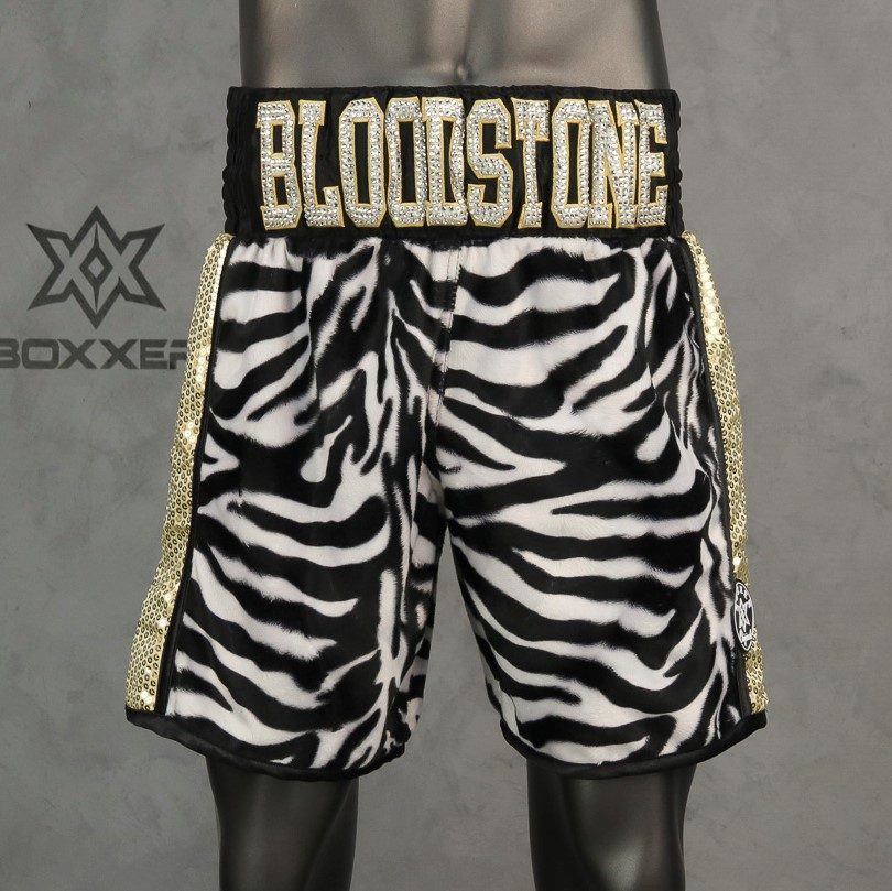 Side Stripe BX  Tristan Custom Boxing Shorts & Trunks