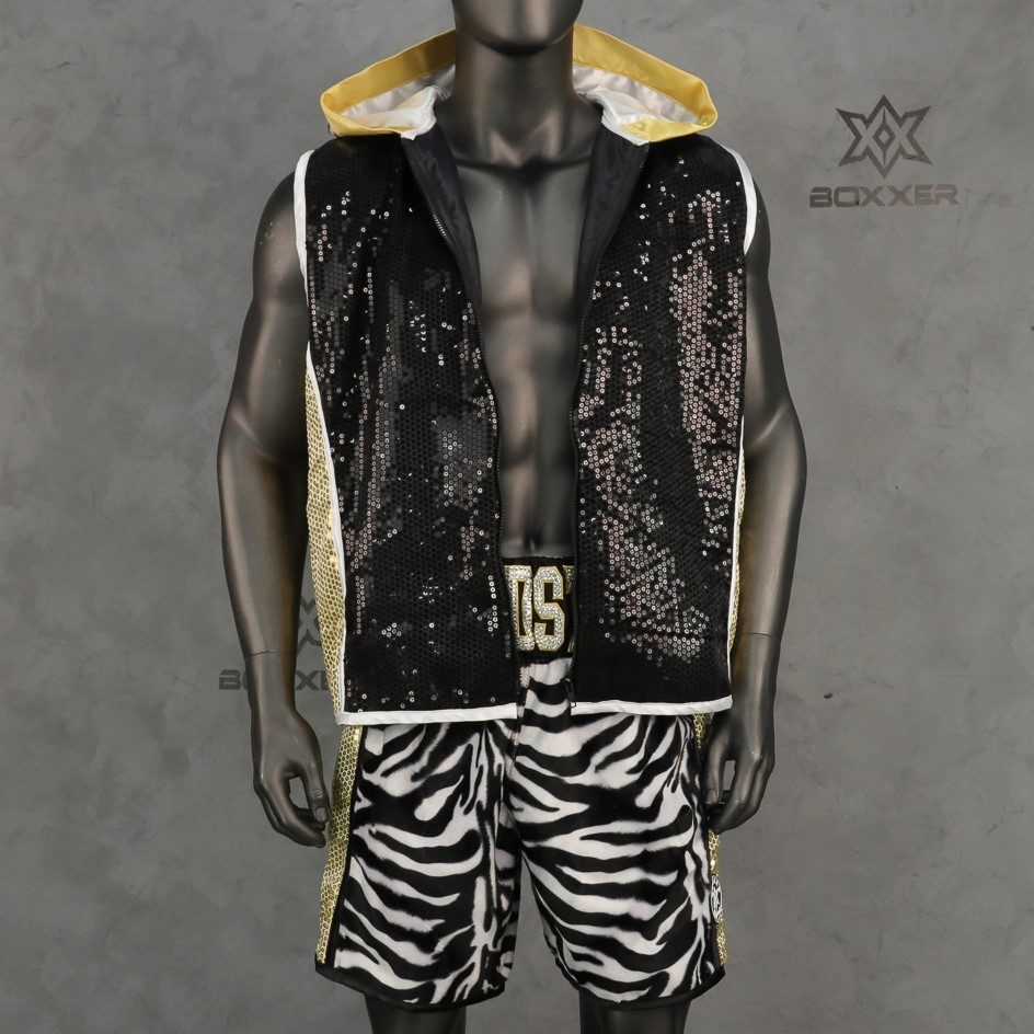 Side Stripe BX  Tristan Custom Boxing Shorts & Trunks