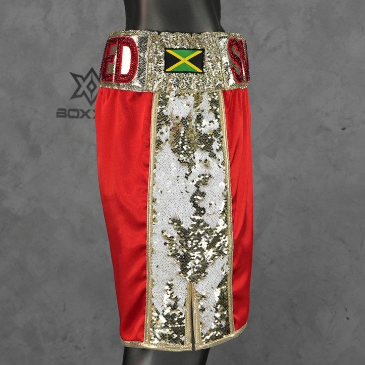 Side Stripe BX  Callum Custom Boxing Shorts & Trunks
