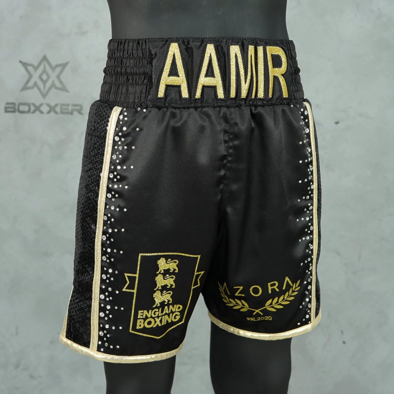 Side Stripe BX  Akif Custom Boxing Shorts & Trunks