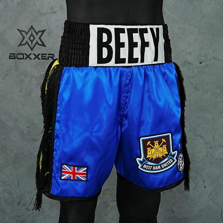 Side Stripe BX  Kallum Custom Boxing Shorts & Trunks