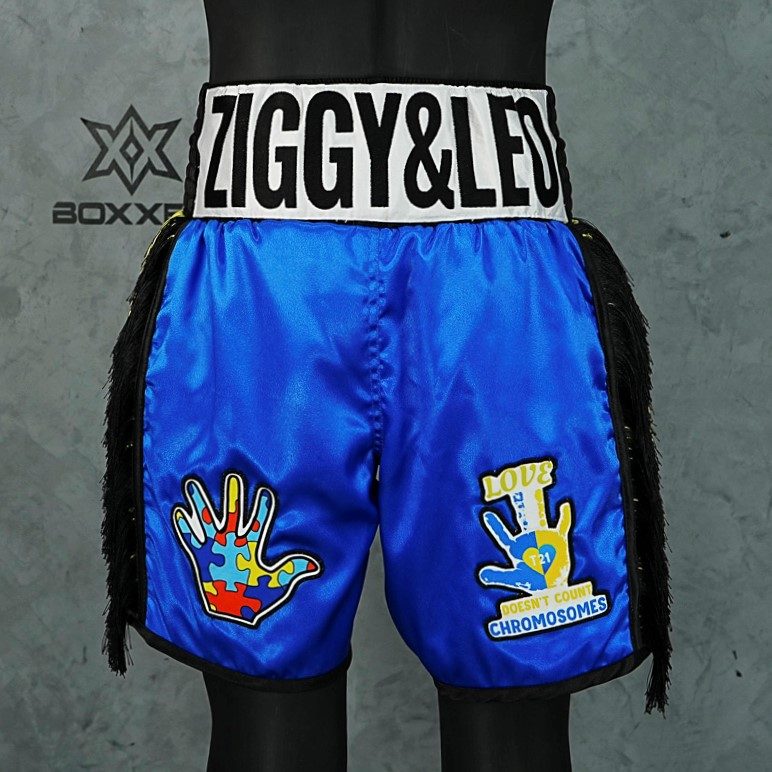 Side Stripe BX  Kallum Custom Boxing Shorts & Trunks