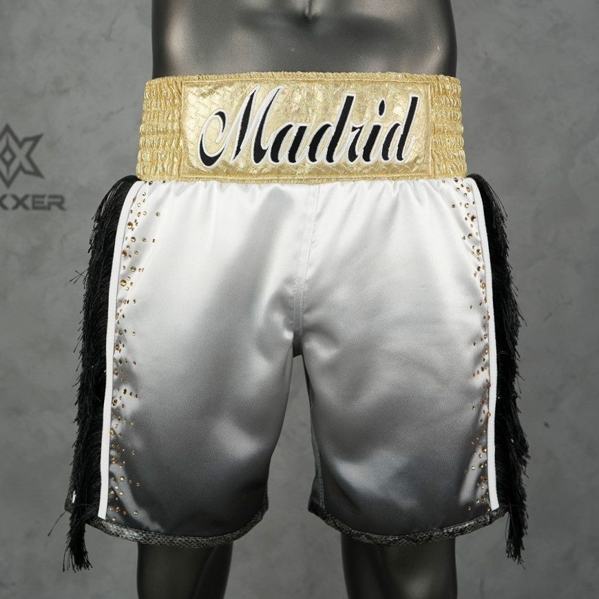 Side Stripe BX  Carlos Custom Boxing Shorts & Trunks