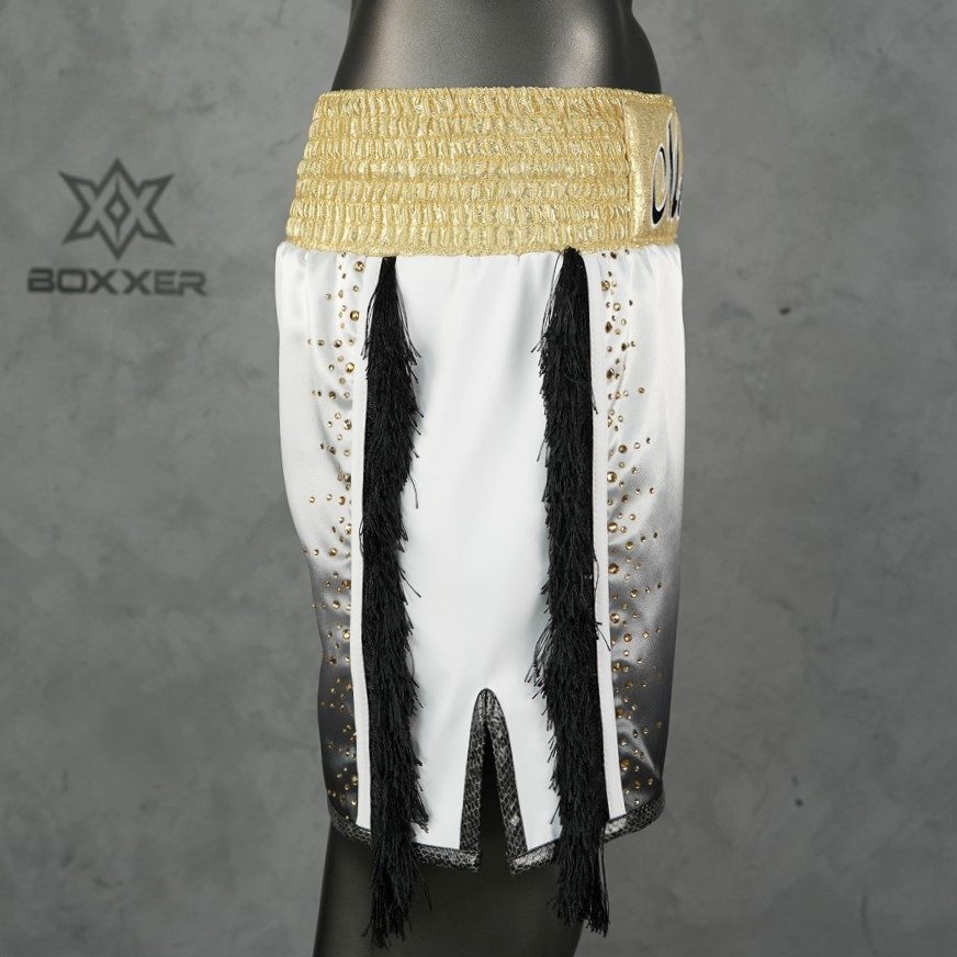 Side Stripe BX  Carlos Custom Boxing Shorts & Trunks