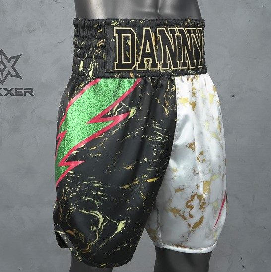 Lightning BX Old Danny Yates Custom Boxing Shorts & Trunks