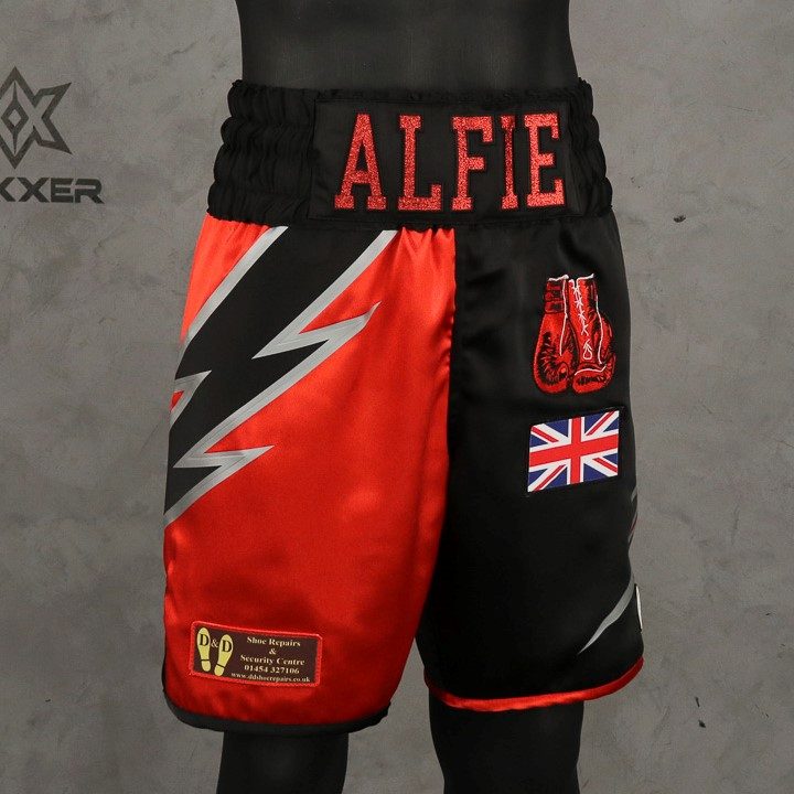 Lightning BX Old Alfie Custom Boxing Shorts & Trunks