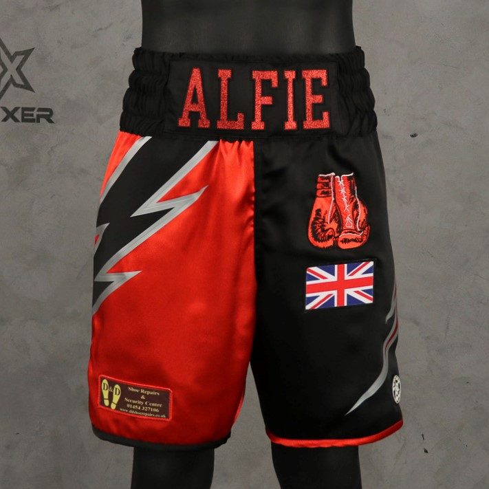 Lightning BX Alfie Custom Boxing Shorts & Trunks