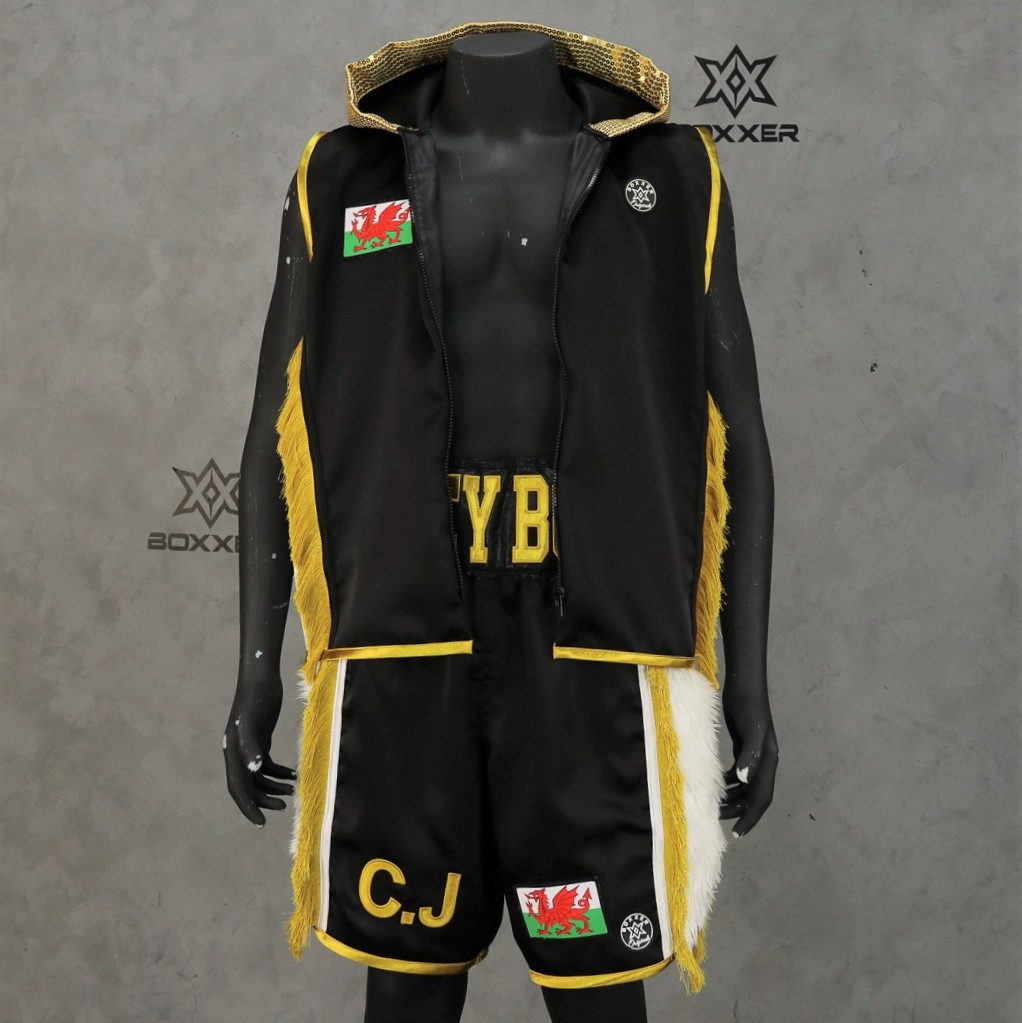 Side Stripe BX  Joey Custom Boxing Shorts & Trunks