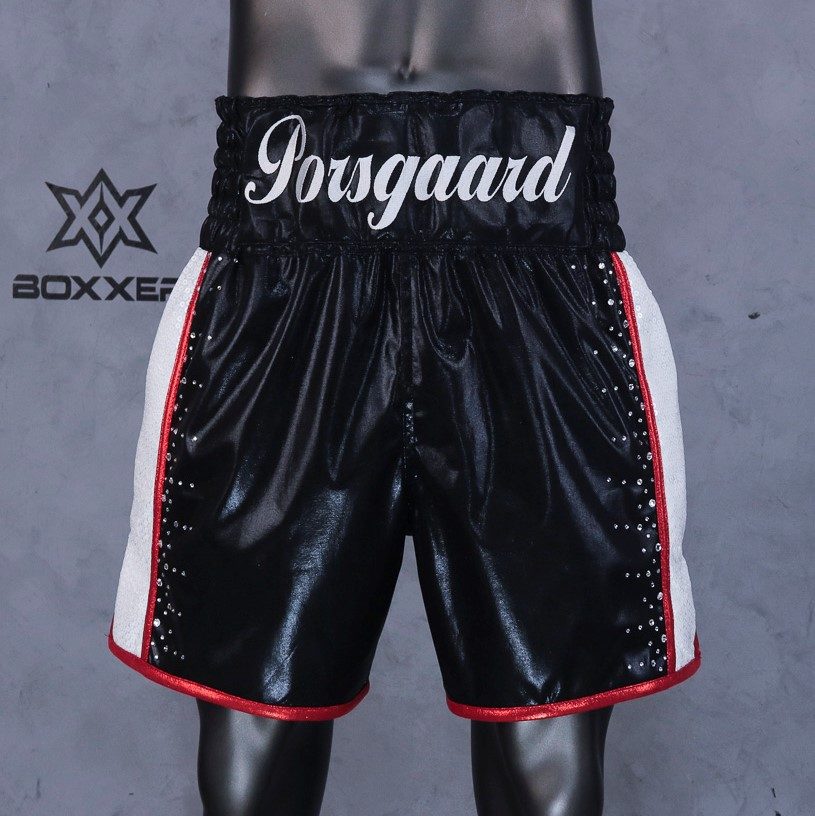 Side Stripe BX  Jacob Custom Boxing Shorts & Trunks