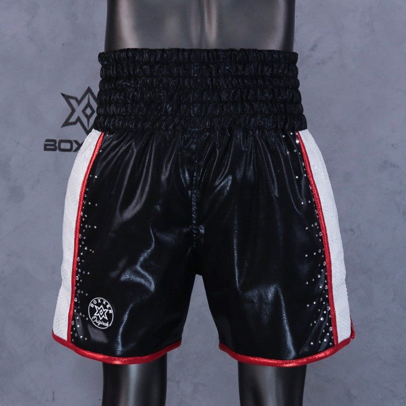 Side Stripe BX  Jacob Custom Boxing Shorts & Trunks
