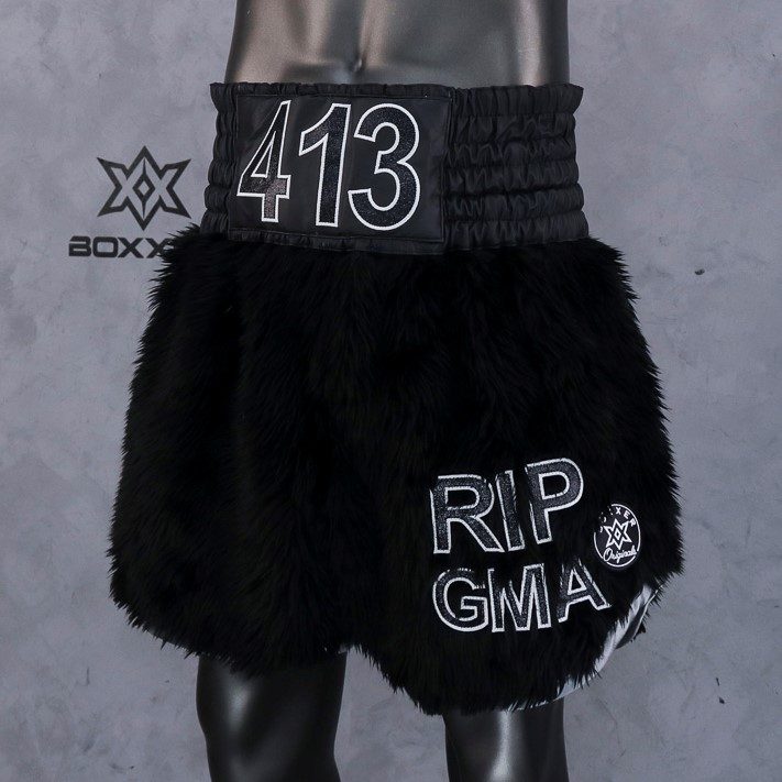 Classic BX old Derrick  Custom Boxing Shorts & Trunks