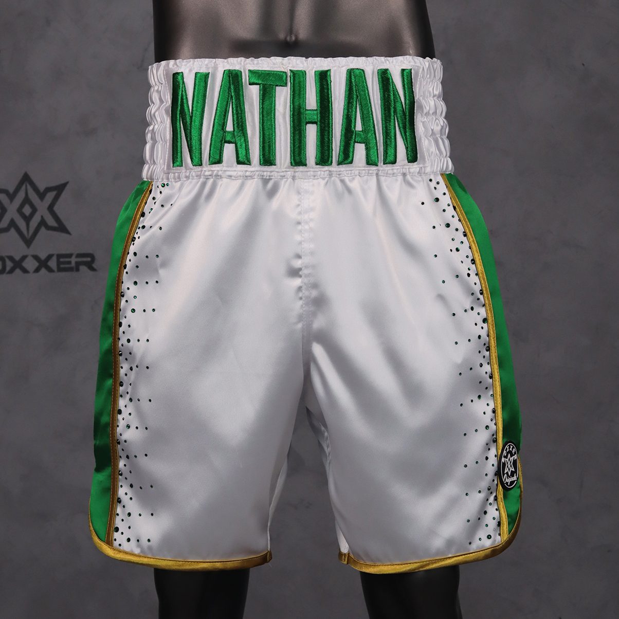 Side Stripe BX  Nathan Custom Boxing Shorts & Trunks