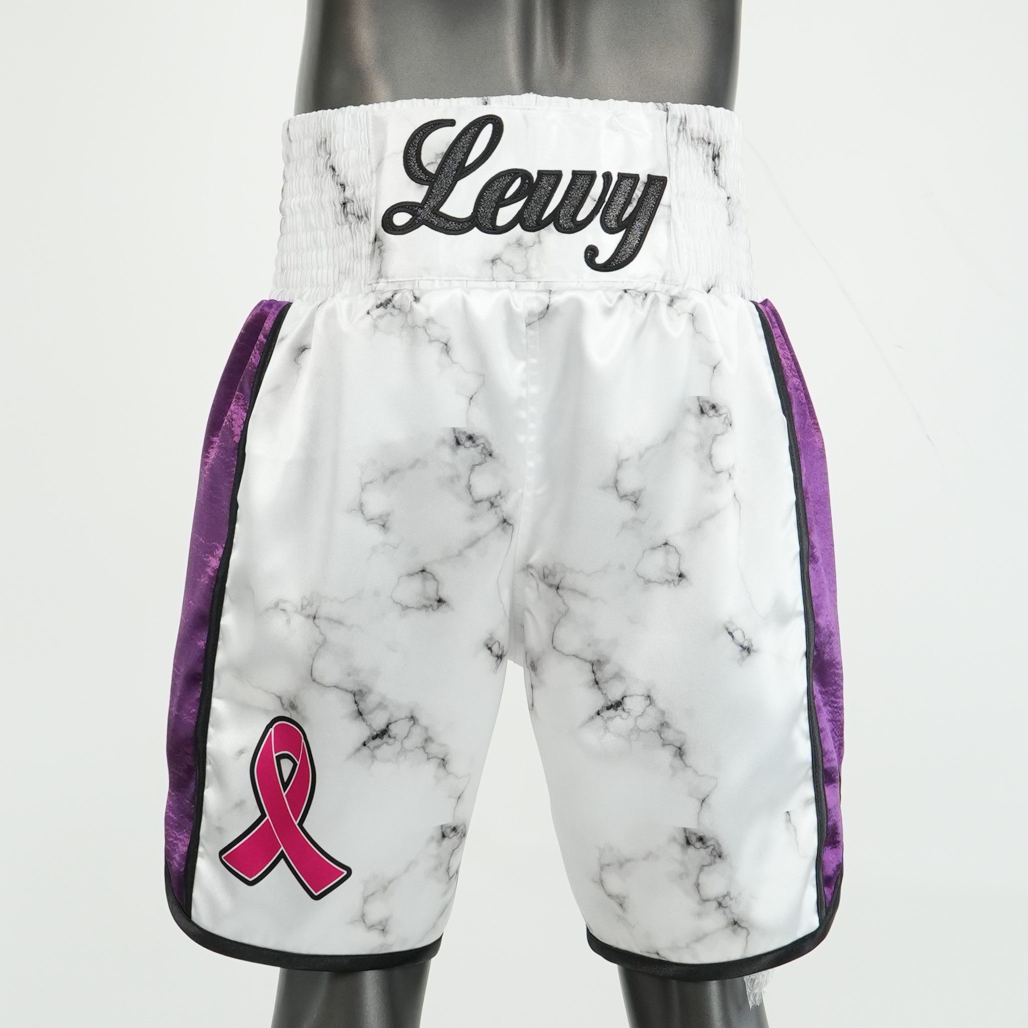 Side Stripe BX  lewis Custom Boxing Shorts & Trunks