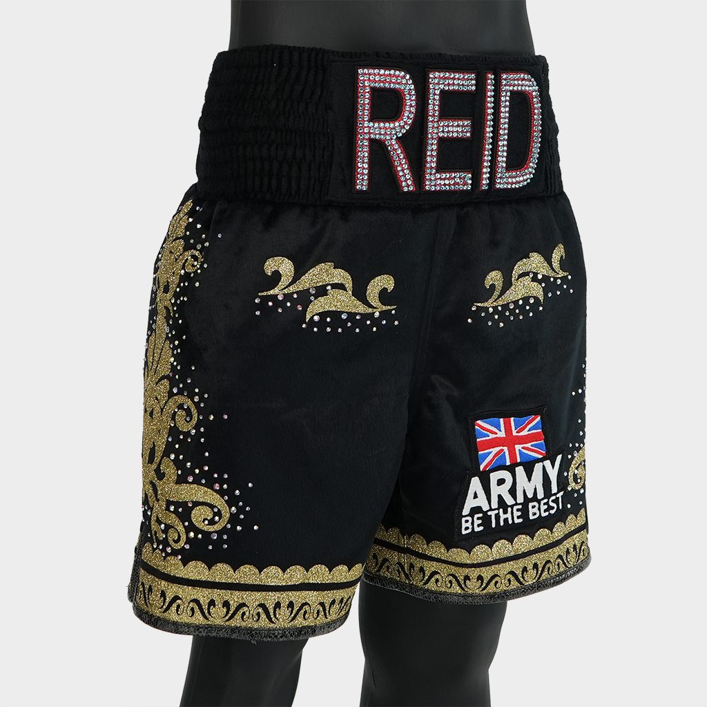 GGG BX (Boxxerworld Elite) Old Owen James Custom Boxing Shorts & Trunks