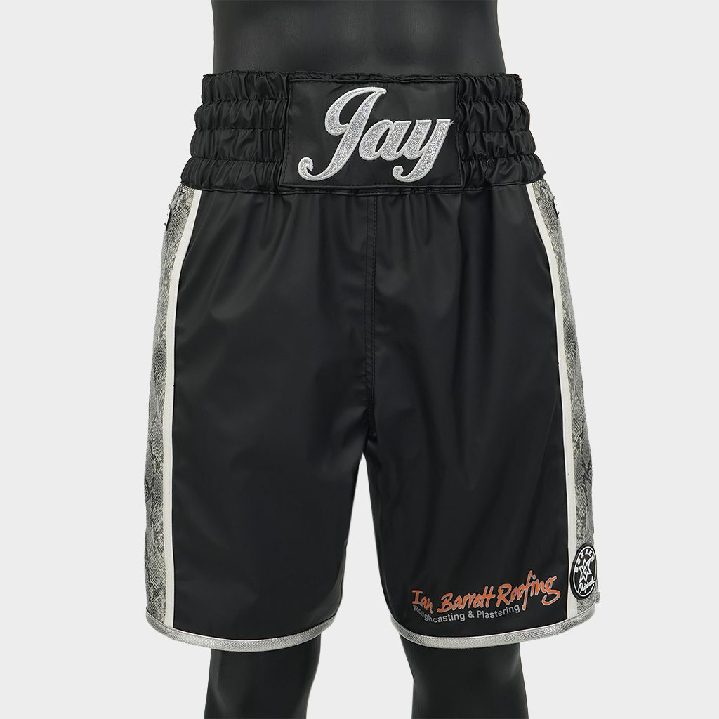 Side Stripe BX Old Nicola Custom Boxing Shorts & Trunks