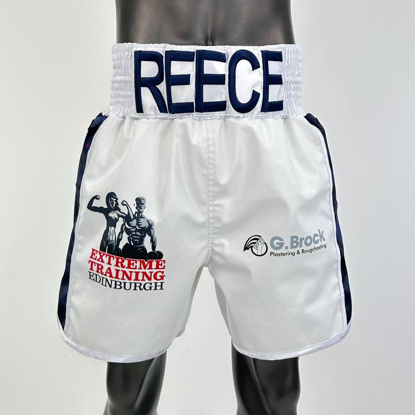 Side Stripe BX  Reece Custom Boxing Shorts & Trunks
