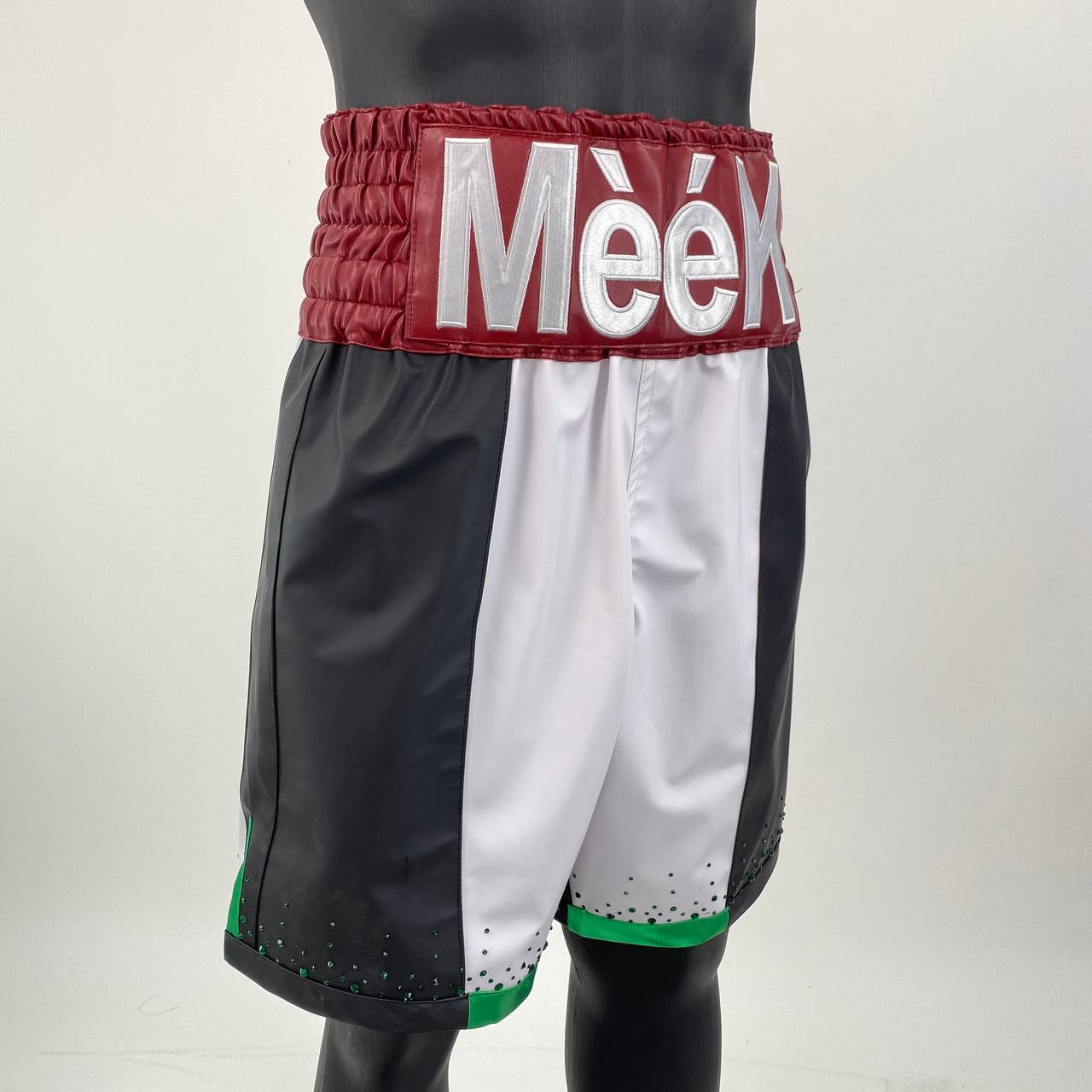 All Mayweather BX Old Meeks Custom Boxing Shorts & Trunks