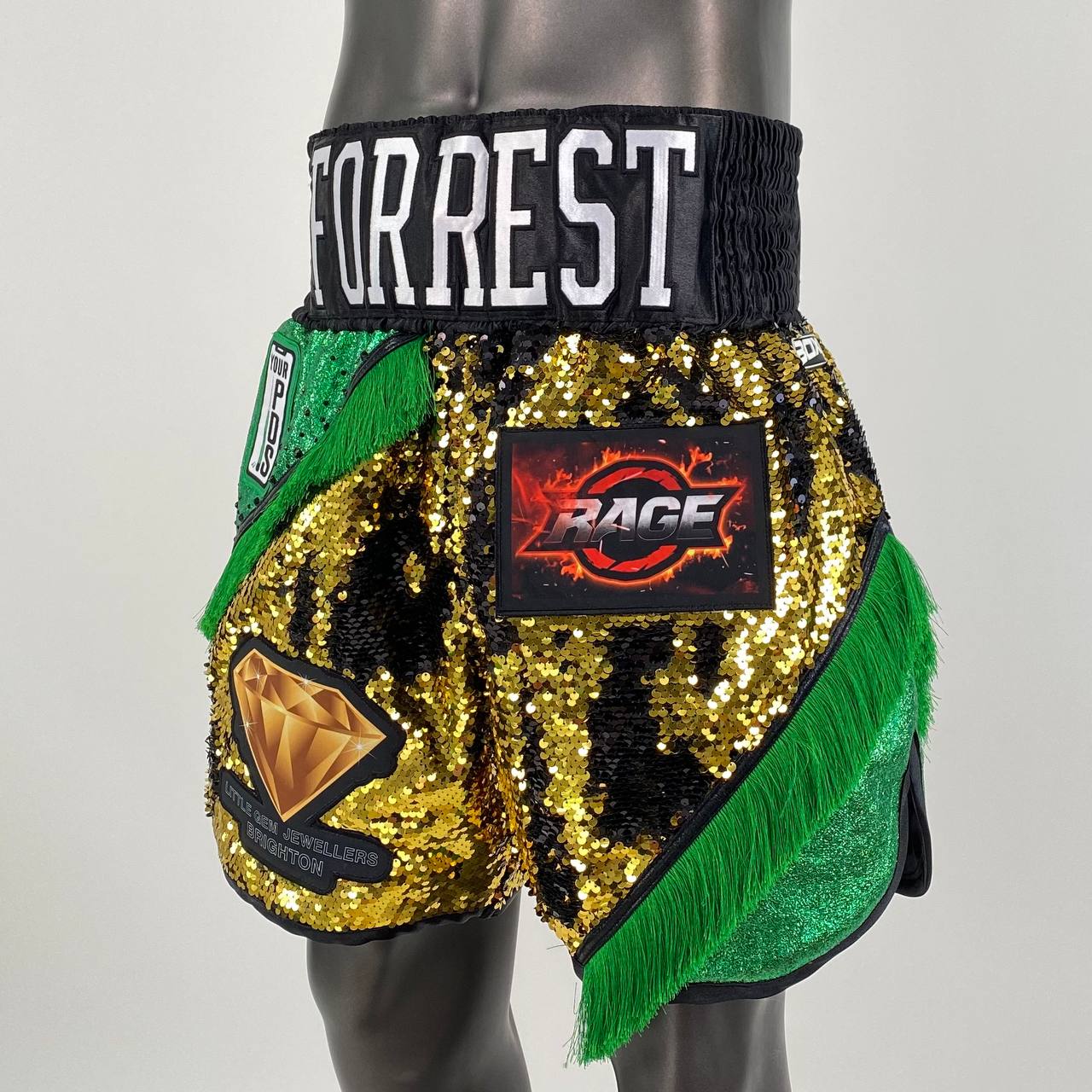 ZX BX Old Liam Custom Boxing Shorts & Trunks