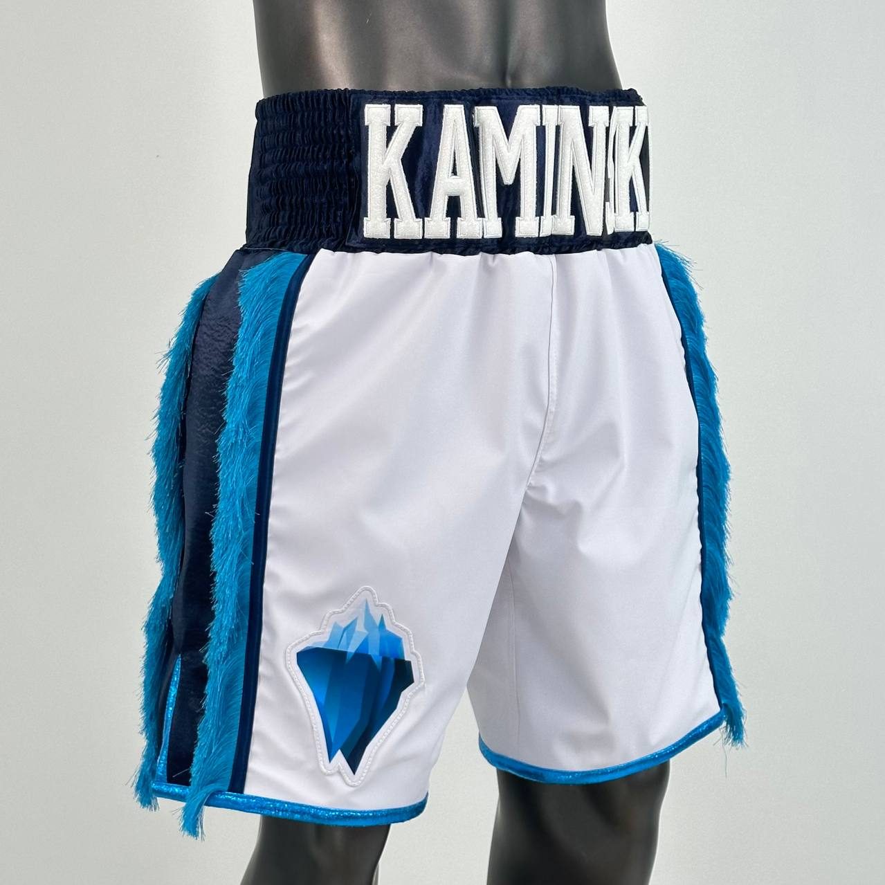 Side Stripe BX  Justin Custom Boxing Shorts & Trunks