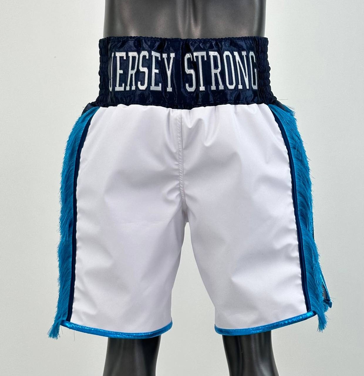 Side Stripe BX  Justin Custom Boxing Shorts & Trunks