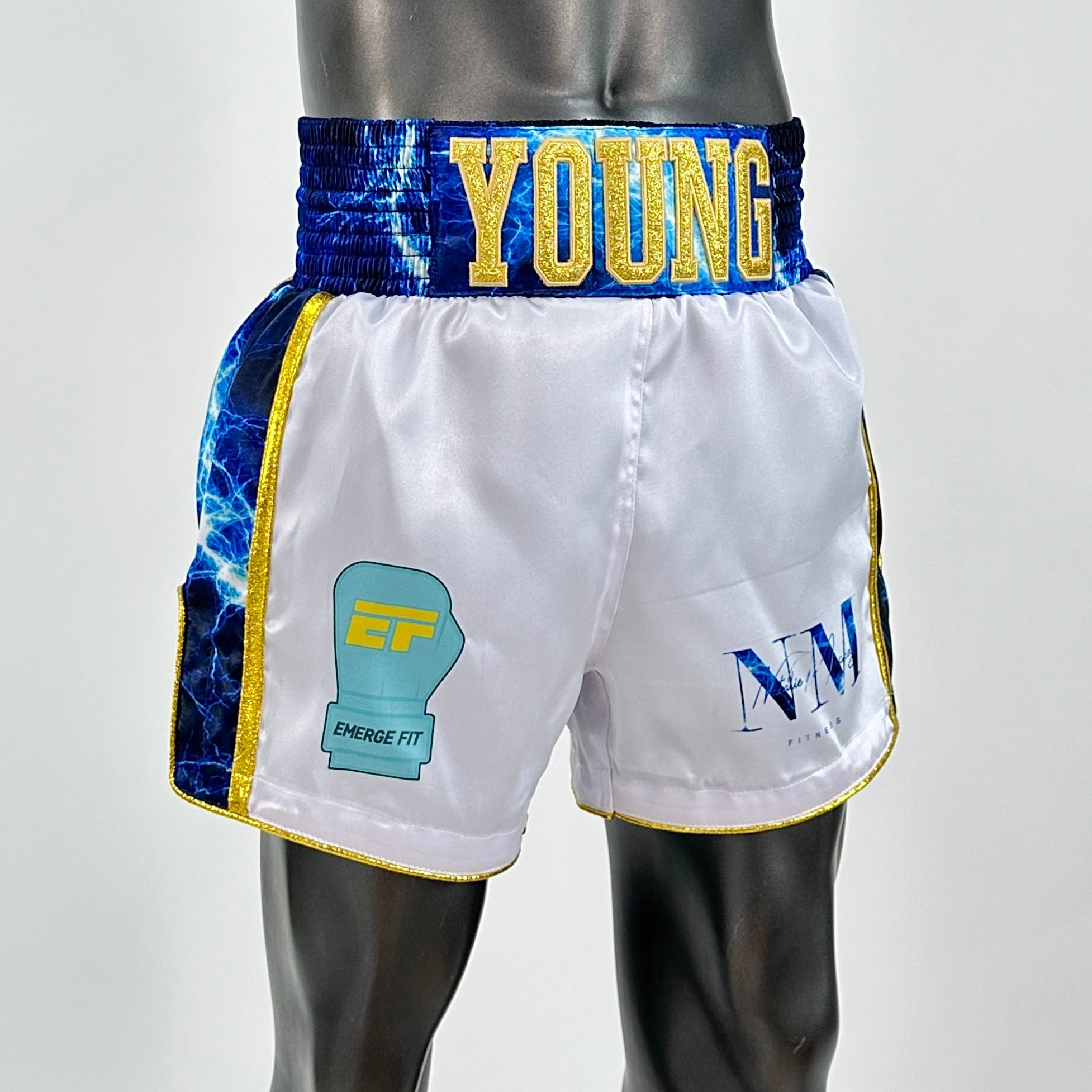 Side Stripe MTS David Muay Thai Shorts