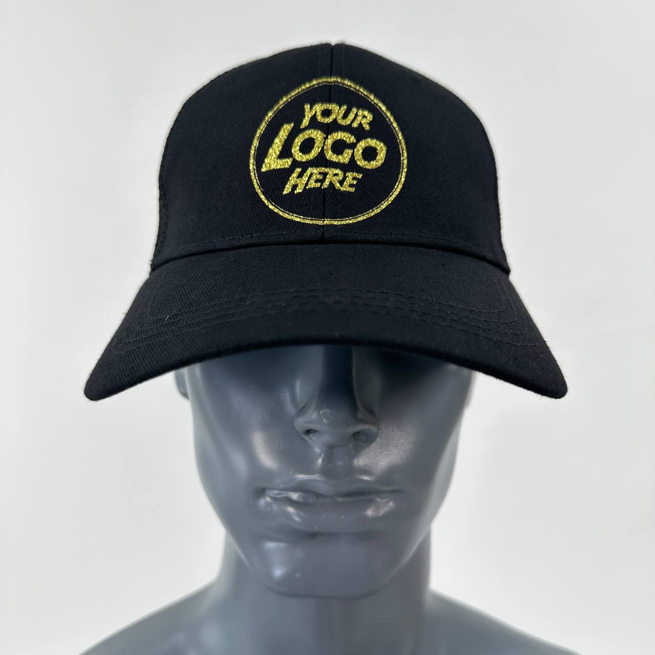 Black Truckers Cap top Caps