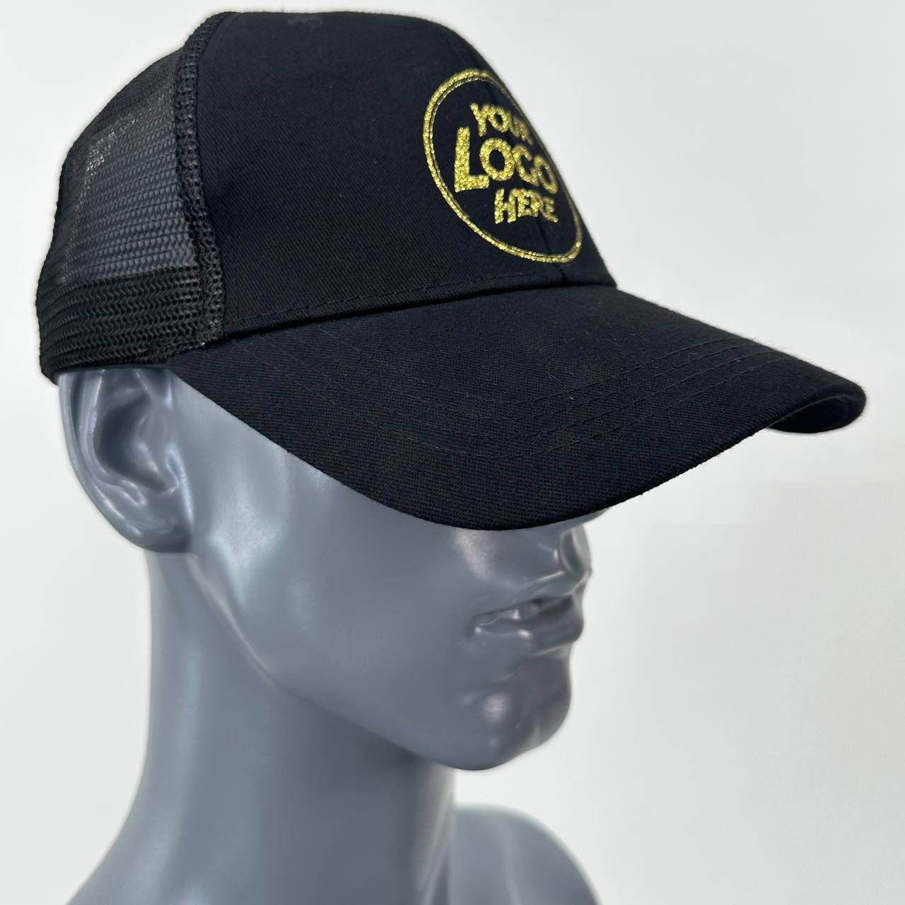 Black Truckers Cap top Caps