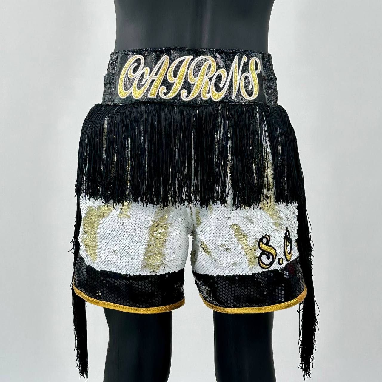 Long Tassels Supreme BX Shakila  Custom Boxing Shorts & Trunks