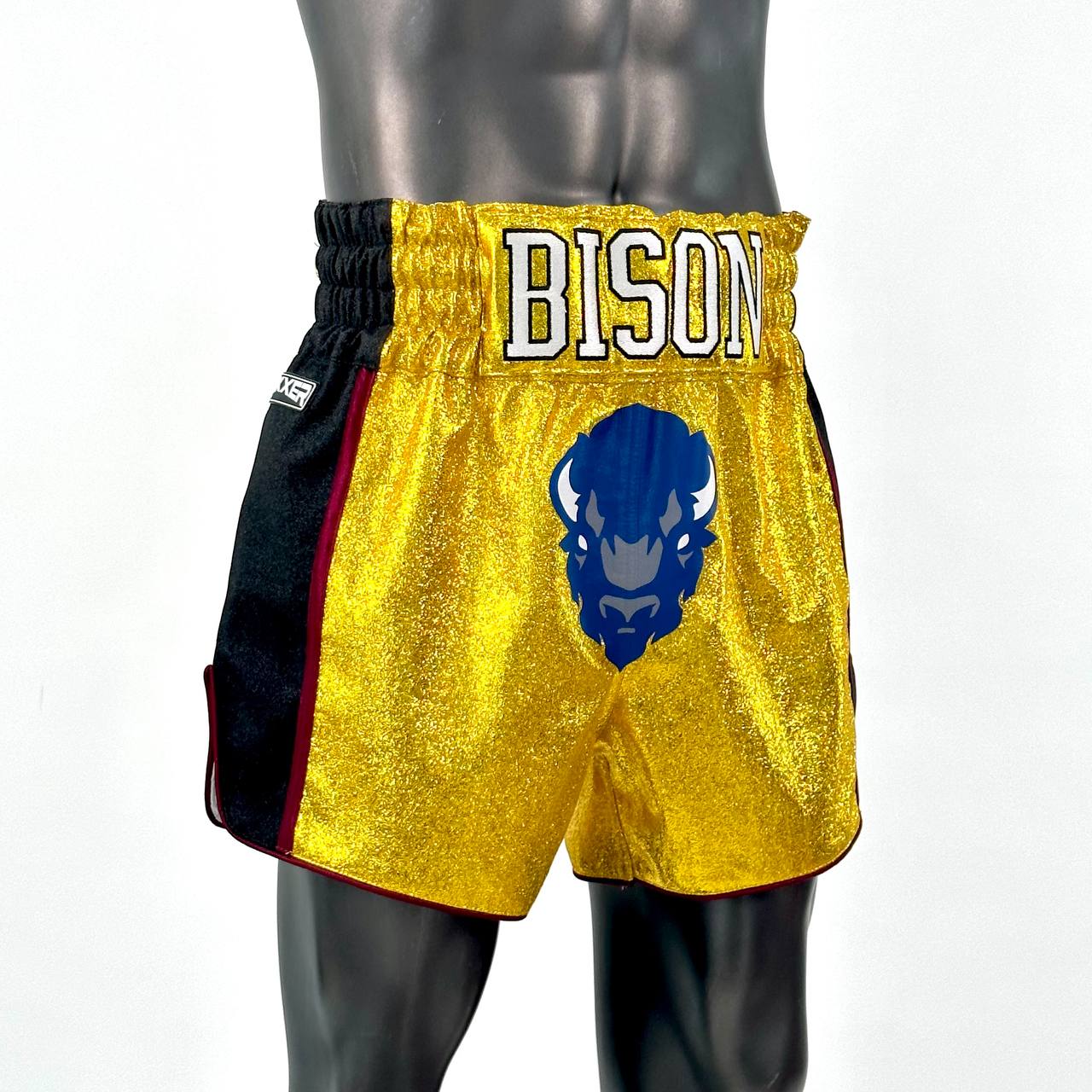 Side Stripe MTS Old Jacqueline Muay Thai Shorts