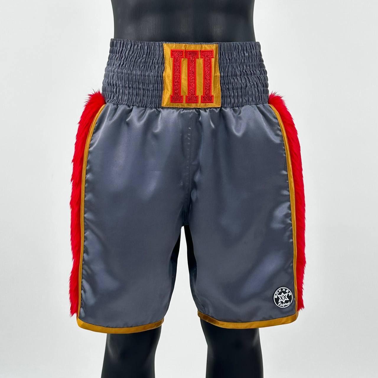Side Stripe BX  Demler Custom Boxing Shorts & Trunks