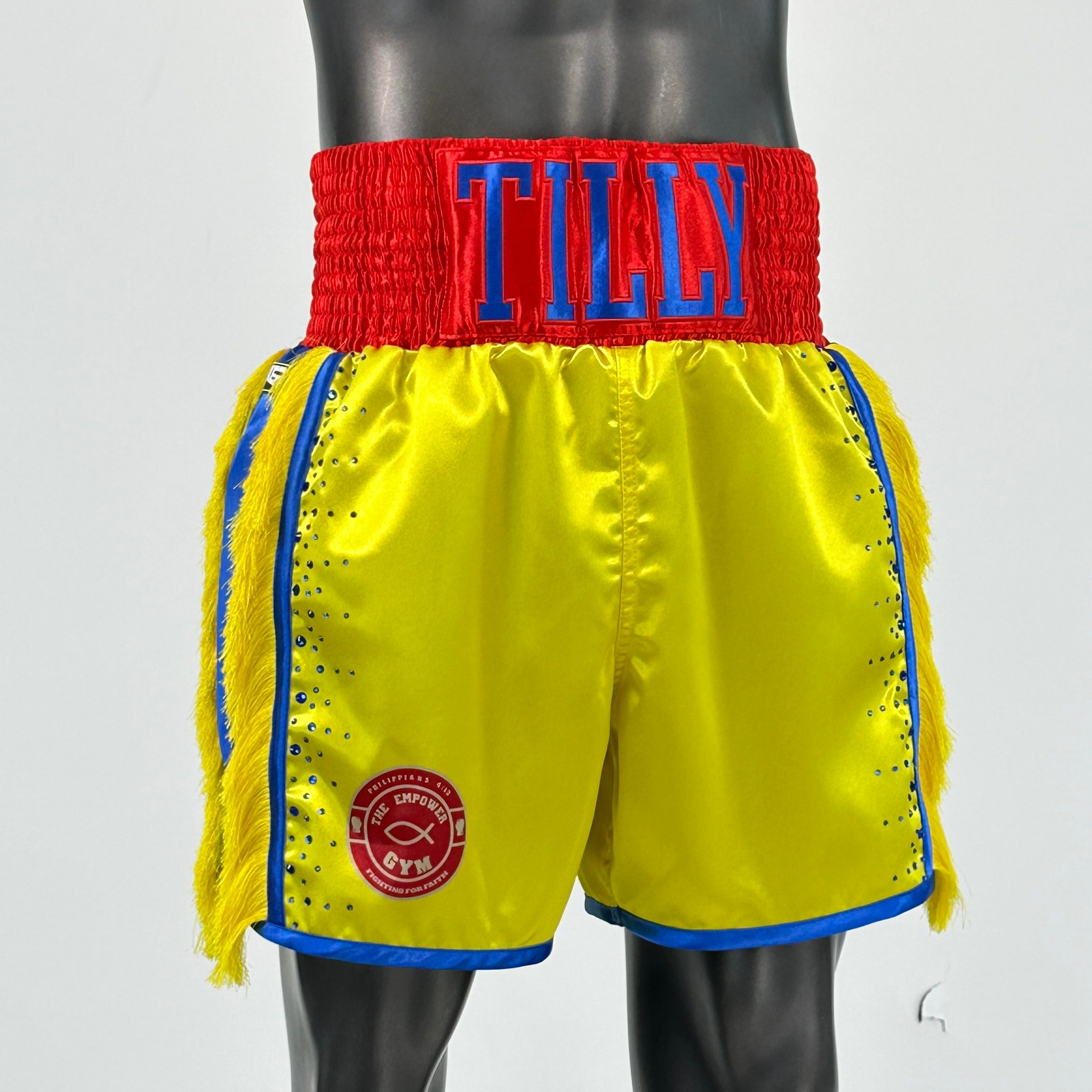 Side Stripe BX  Stephen Custom Boxing Shorts & Trunks