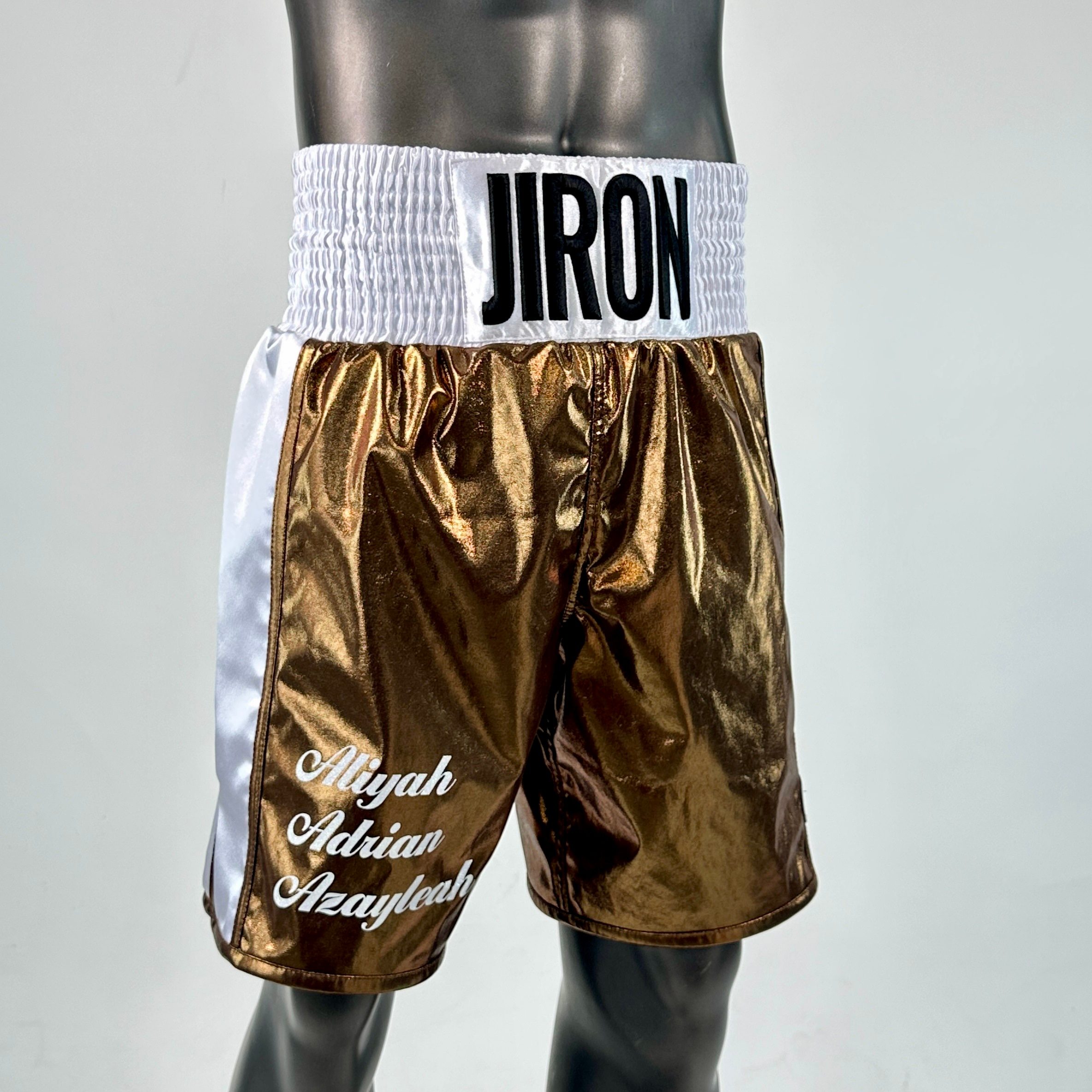 Side Stripe BX  Justice Custom Boxing Shorts & Trunks