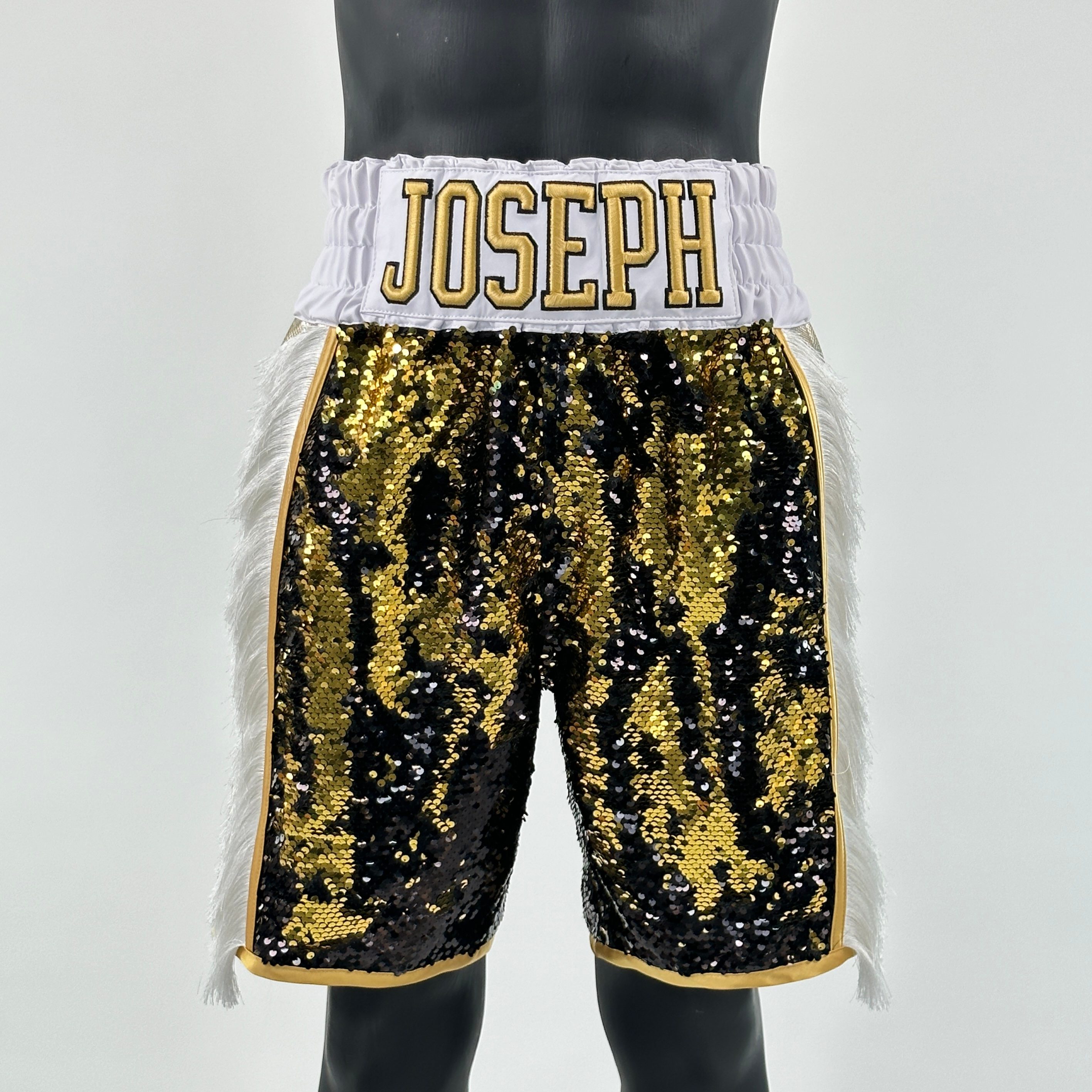 Side Stripe BX  Joseph Custom Boxing Shorts & Trunks